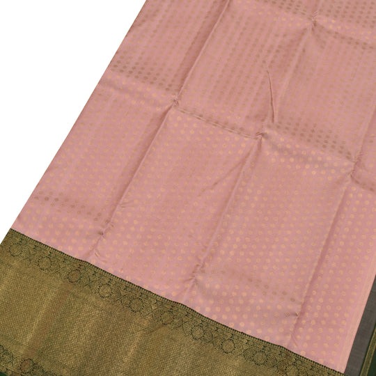 Light Pink Kanchipuram Silk Saree